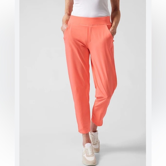 Athleta Pants - Athleta Brooklyn Ankle Pant in Sunset Glow Orange Size 14